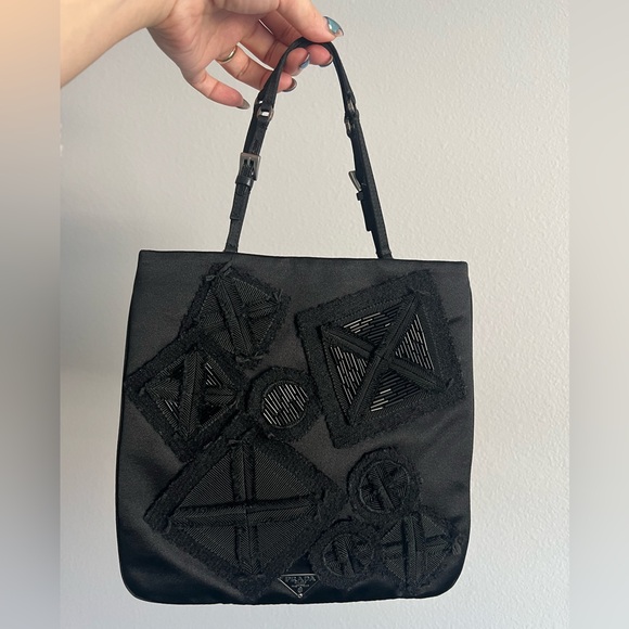 *Sold* Prada satin handbag - Picture 1 of 1